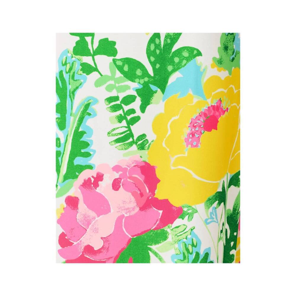 NEW LILLY PULITZER bernice maxi dress in multi poppy party engineered woven - Picture 7 of 8